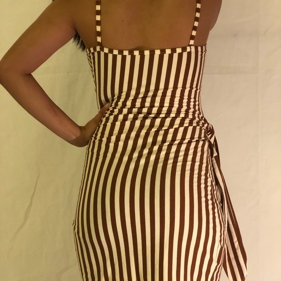 Striped Mini Summer Dress - Picture 11 of 12